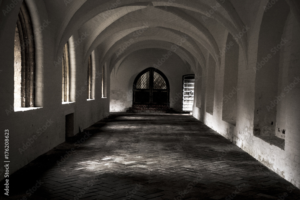 The old monastery in Ribe, Denmark
