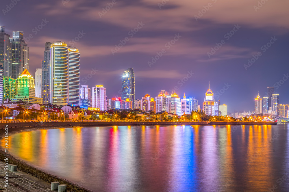 Obraz premium Urban architecture, landscape and skyline