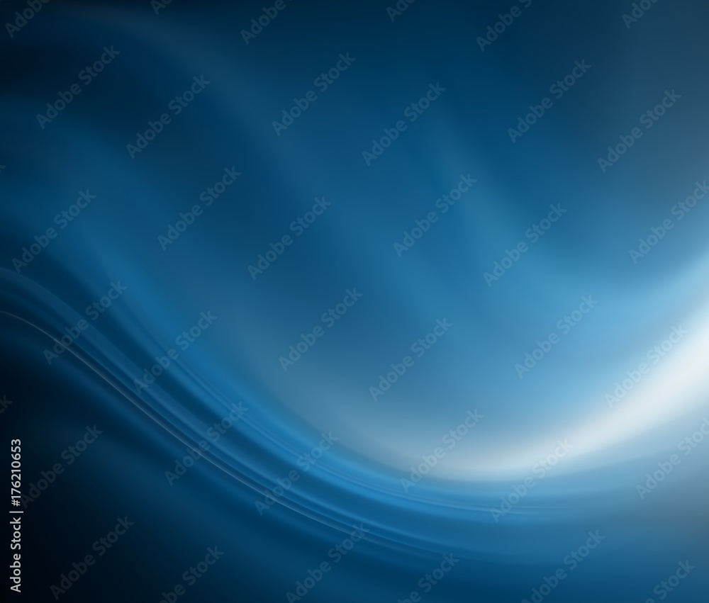 Fototapeta premium Abstract blue background