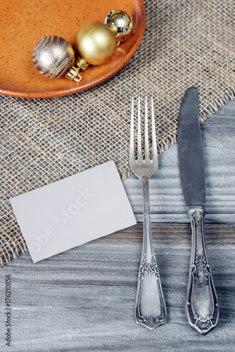 Serving for Christmas dinner