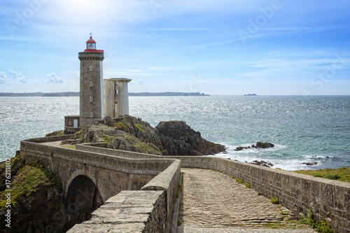 Lighthouse Phare du Petit Minou in Brittany