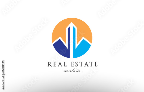 Free Download Real estate building logo icon design - GFXLoad