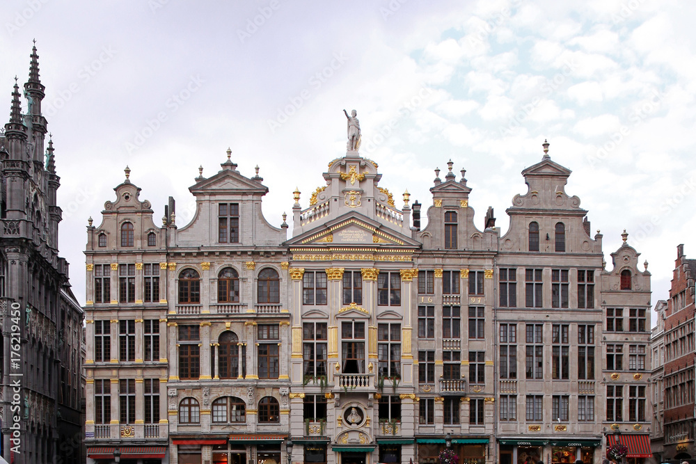 guild houses at the grand place