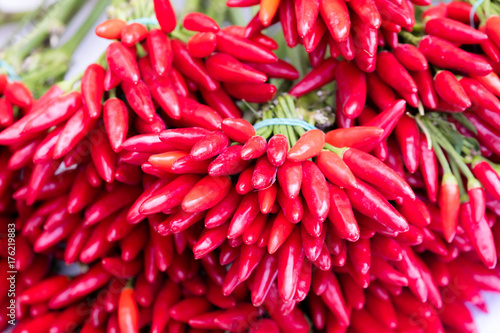 traditional spicy red magyar peppers