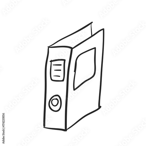Illustration of folder icon
