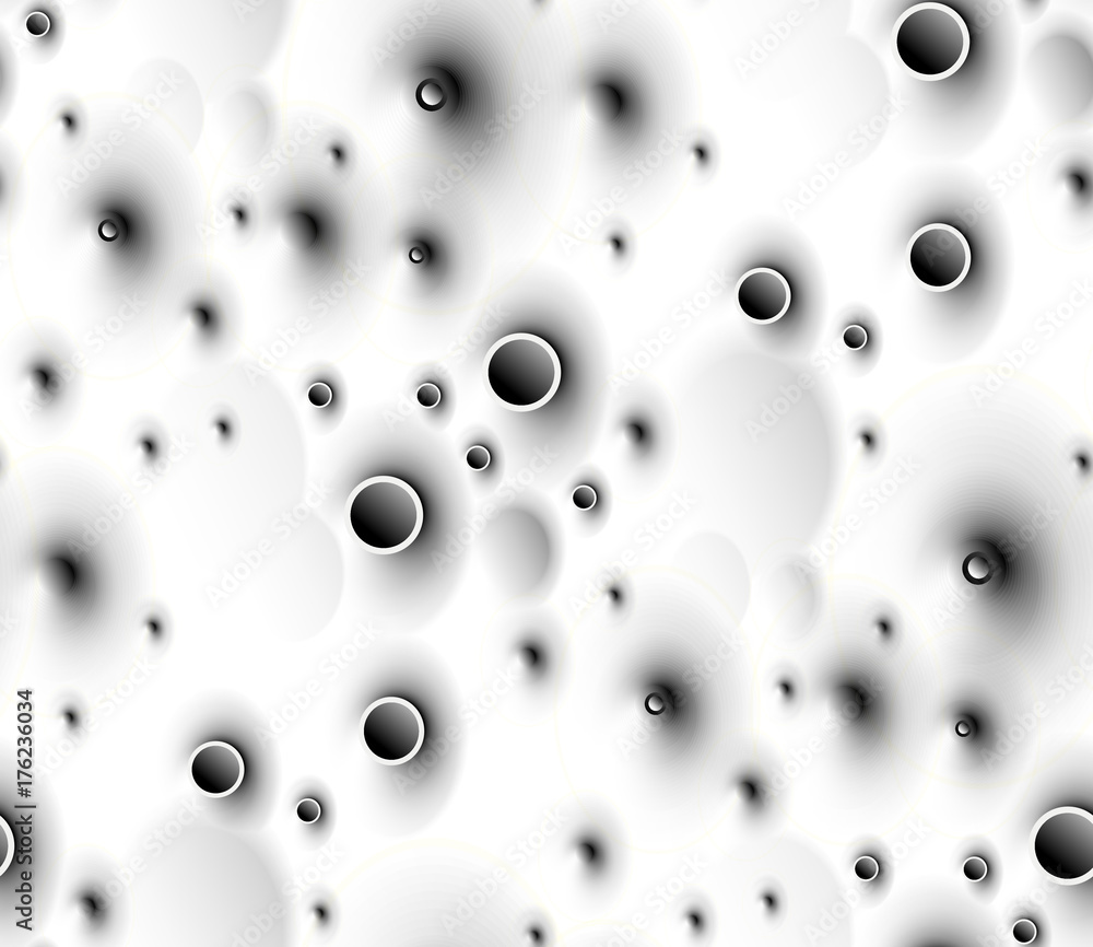 Seamless 3d pattern of a surface of a planet or an alien skin. Stock ...