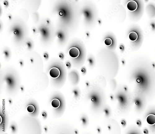 Seamless 3d pattern of a surface of a planet or an alien skin.