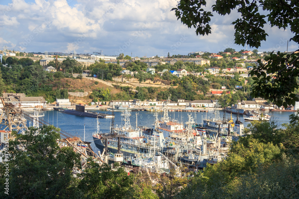 the port of Sevastopol