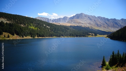 Fototapeta Naklejka Na Ścianę i Meble -  Rocky Mountains, Region um Mount Evans / Echo Lake.