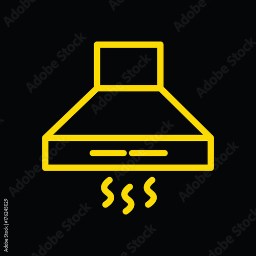 Extractor hood icon