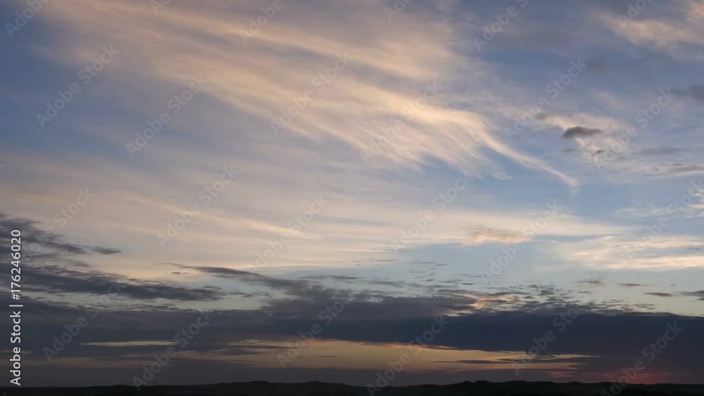 panorama of the morning sky in the valley panorama of the morning sky in the valley