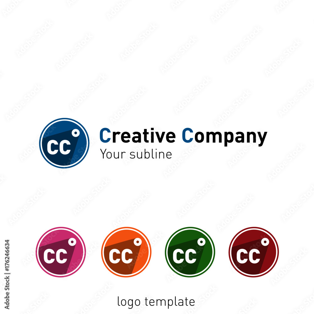 Creative abstract logo design template for a 360 degrees company. Logo set, vector illustration. Creative abstract logo design template for a 360 degrees company. Logo set, vector illustration.