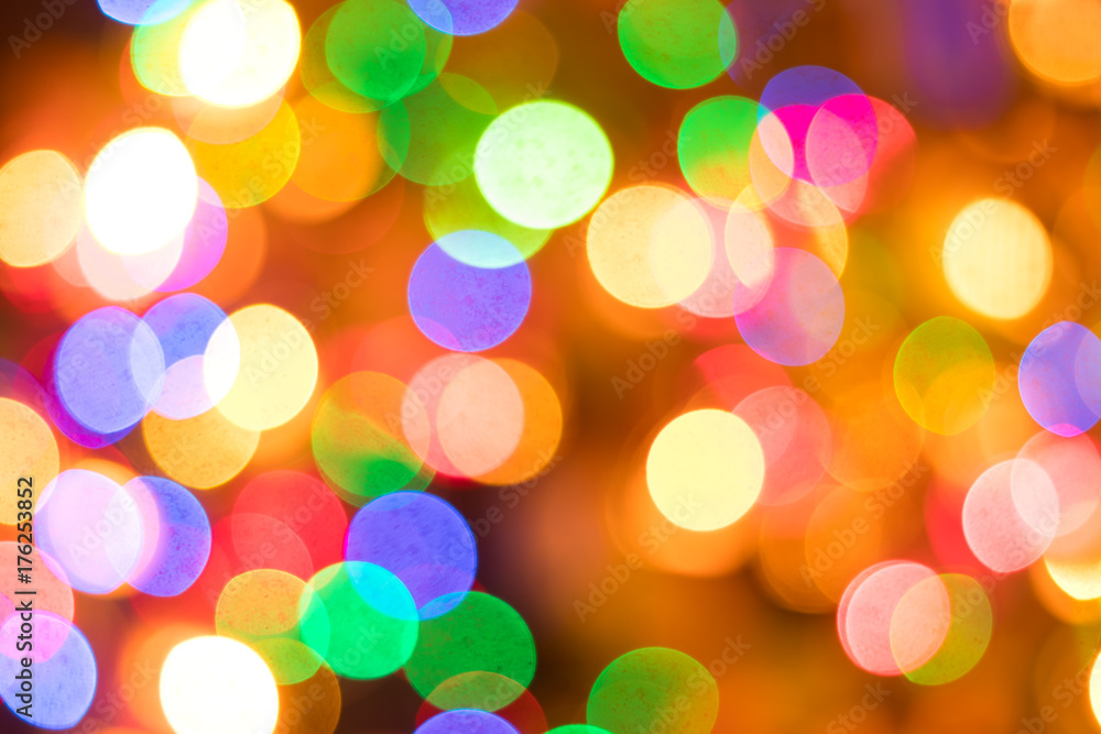 abstract bokeh colorful for background