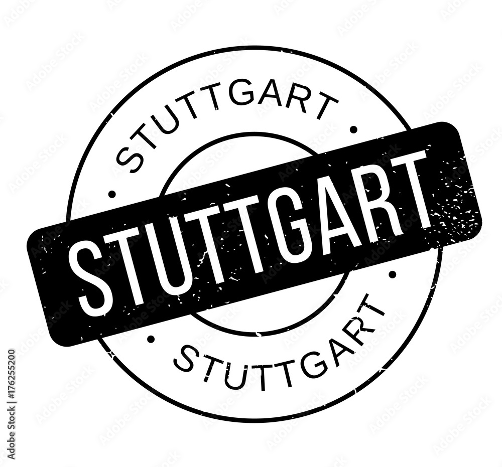 Stuttgart rubber stamp. Grunge design with dust scratches. Effects can be easily removed for a clean, crisp look. Color is easily changed. Stuttgart rubber stamp. Grunge design with dust scratches. Effects can be easily removed for a clean, crisp look. Color is easily changed.