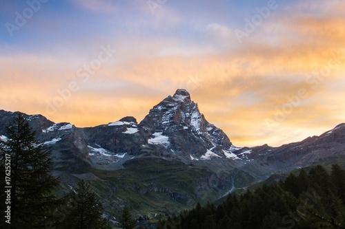 Matterhorn in sunrise light
