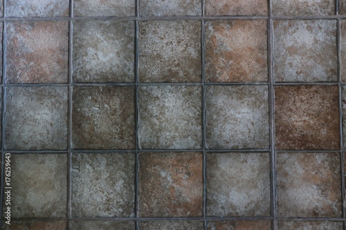 Old and dirty tile background