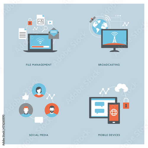 Internet, computers and social media