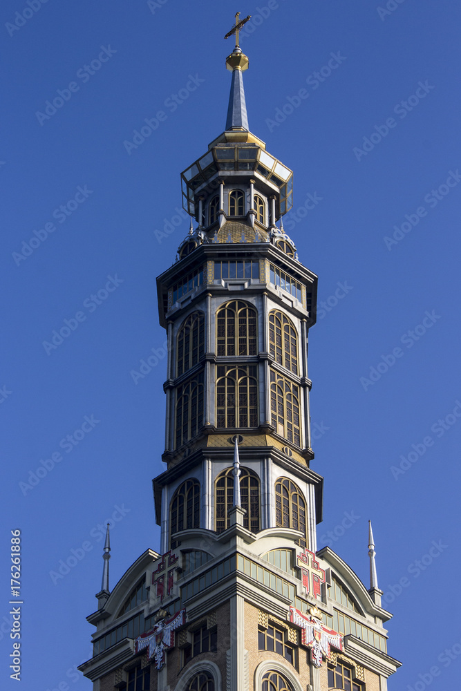 Basilica of Our Lady of Lichen, a Roman Catholic church dedicated to Our Lady of Sorrows, Queen of Poland. One of the tallest and largest churches in the world Basilica of Our Lady of Lichen, a Roman Catholic church dedicated to Our Lady of Sorrows, Queen of Poland. One of the tallest and largest churches in the world