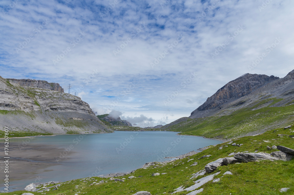 Lake on Gemmipass. Swiss