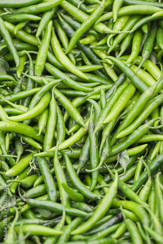 Green chili background. Vertical format Green chili background. Vertical format