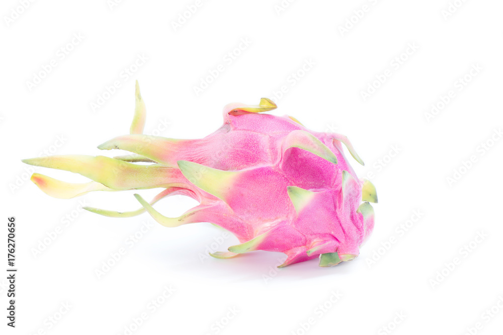 Dragon fruit isolated on white background Dragon fruit isolated on white background