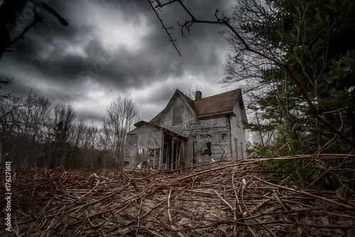 Obraz na płótnie haunted house