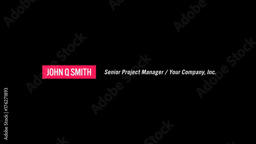 Universal Clean & Minimal Titles 5