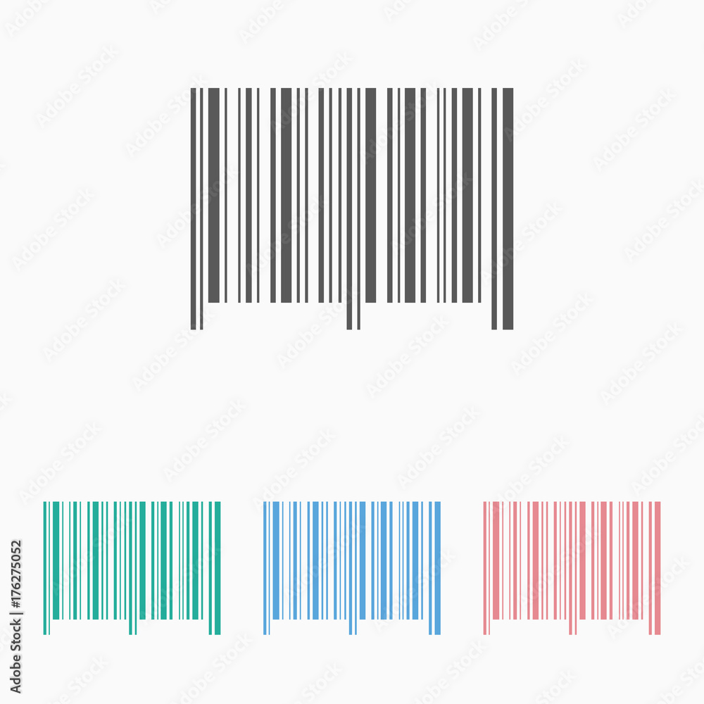 bar code icon bar code icon