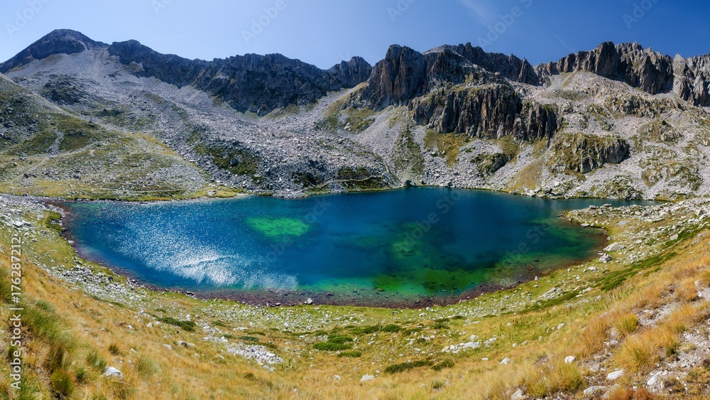 Mountain lakes of Fremamorta, trip in the Maritime Alps National Park (Piedmont, Italy), Vallone della Valletta