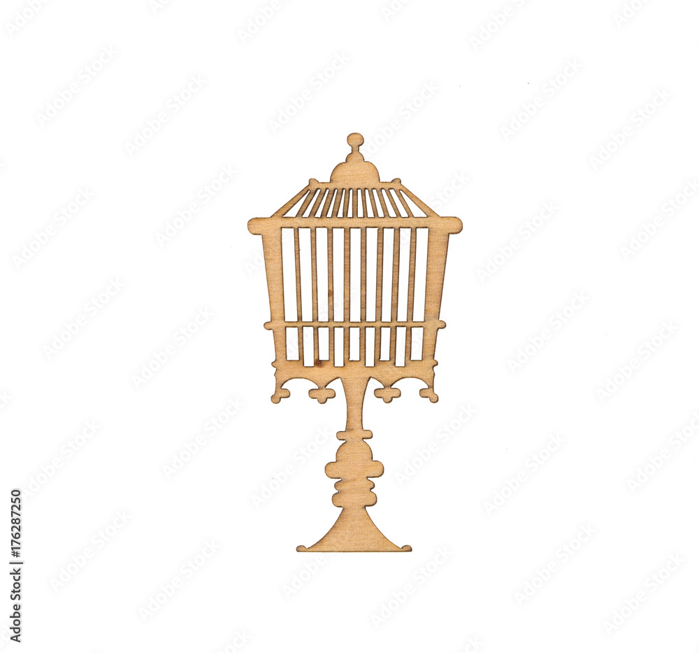 decorative wooden cage