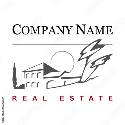logo maison, immobilier, agence immobilière, vectoriel illustration vecteur