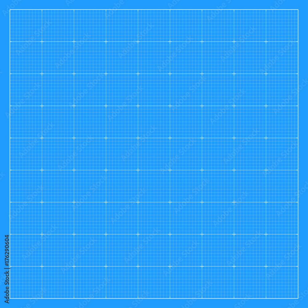 Square blueprint background. Vector illustration Square blueprint background. Vector illustration