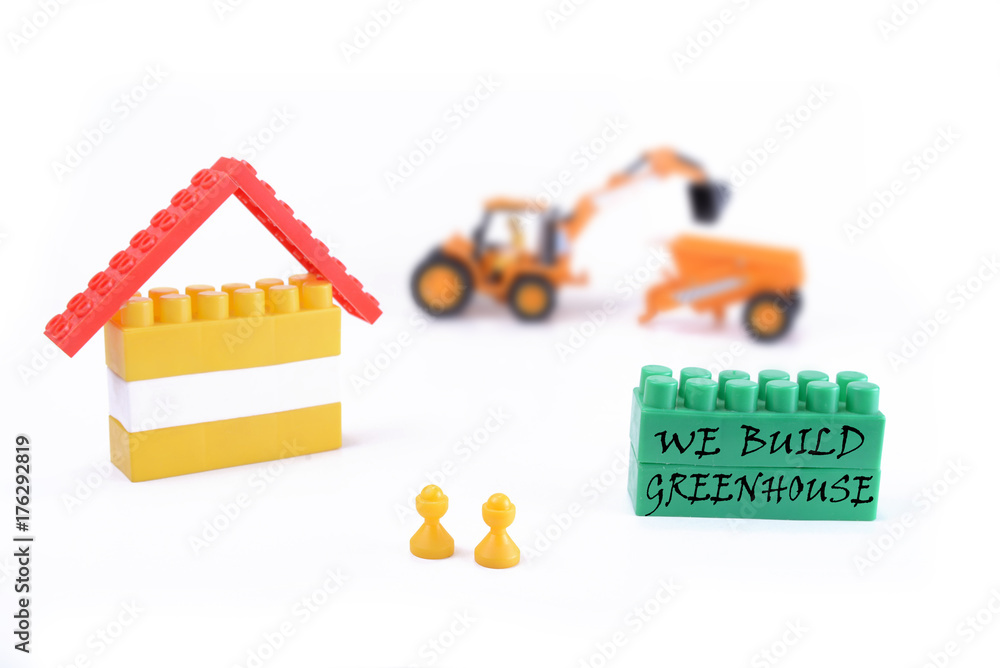 Concept of green house with low energy Concept of green house with low energy