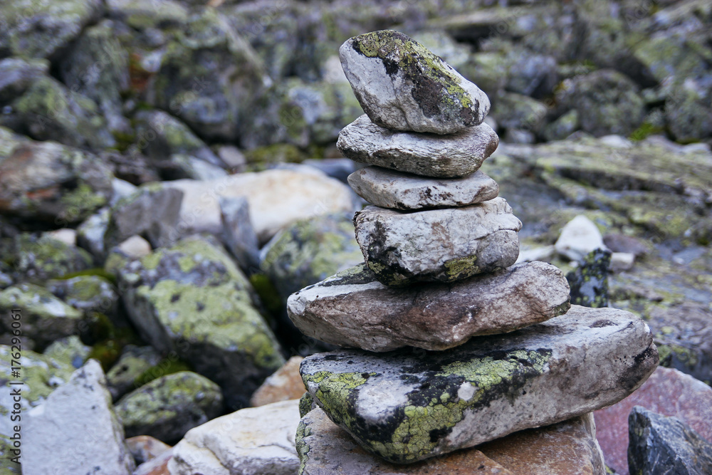 Pyramid of stones Pyramid of stones