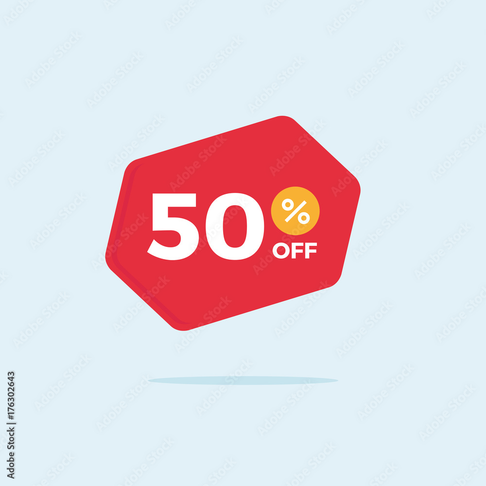 Flat design sale badge for e-commerce website and on-line shopping Flat design sale badge for e-commerce website and on-line shopping