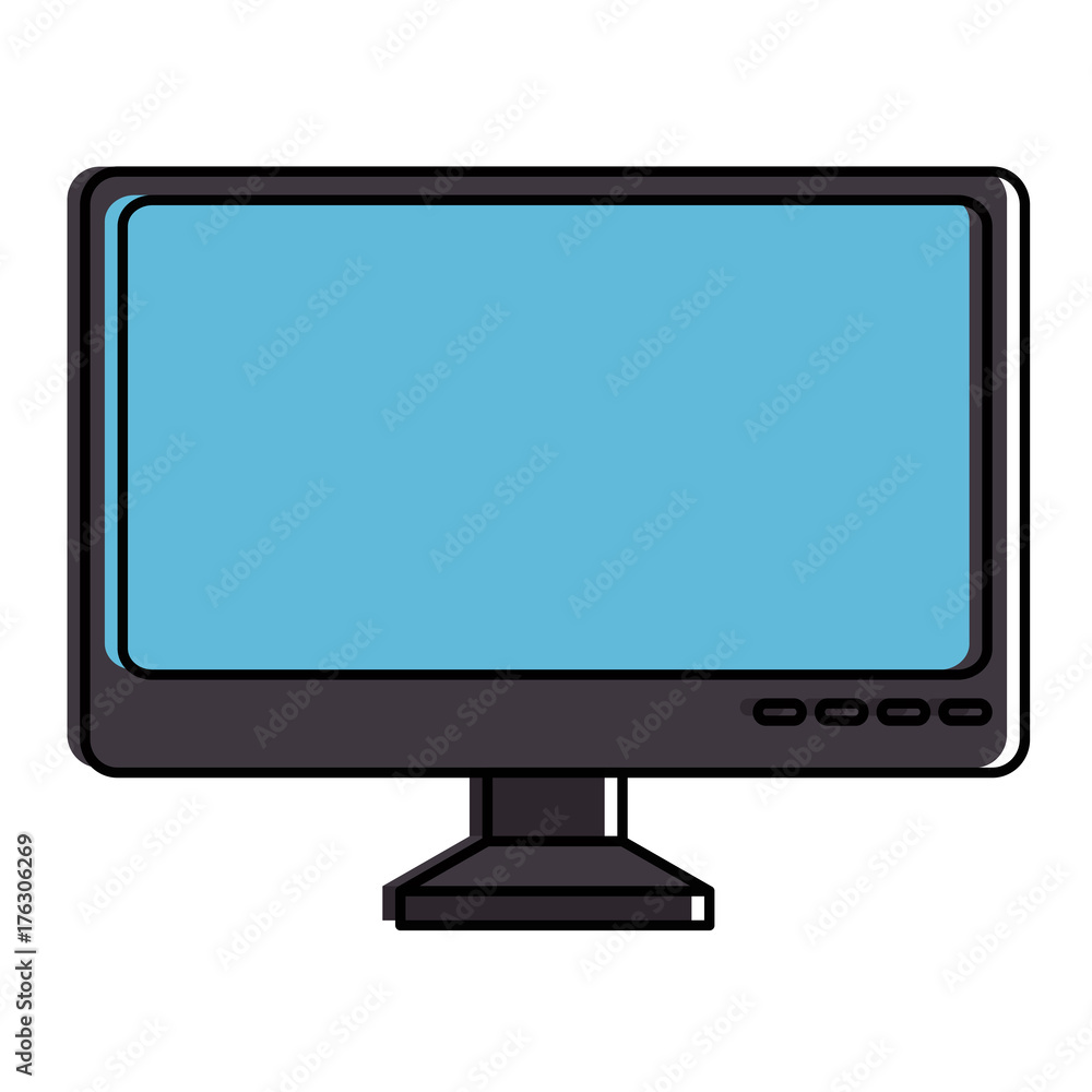 computer display isolated icon vector illustration design computer display isolated icon vector illustration design