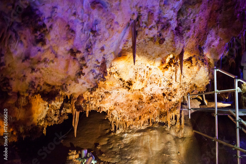 Scene from the amazing bulgarian cave Venetsa
 photo