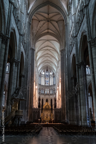 Intérieur de la cathédrale d'Amiens