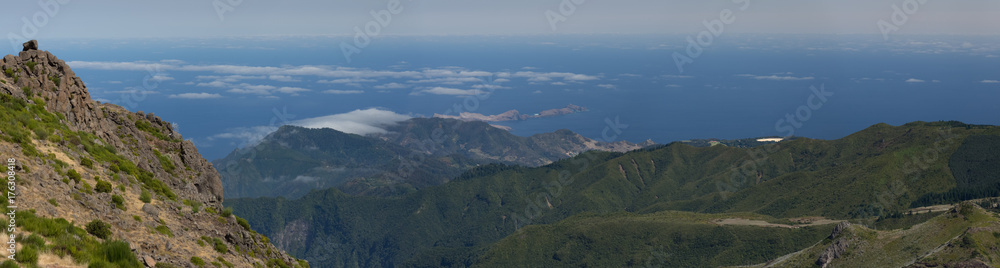 pico do arieiro, Madeira panorama pico do arieiro, Madeira panorama