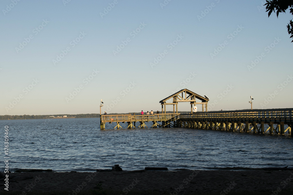 Fishing on the Pier 