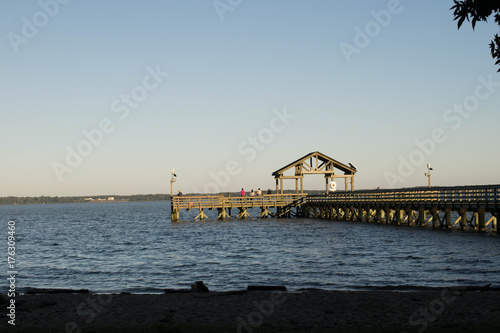 Fishing on the Pier  © Devin