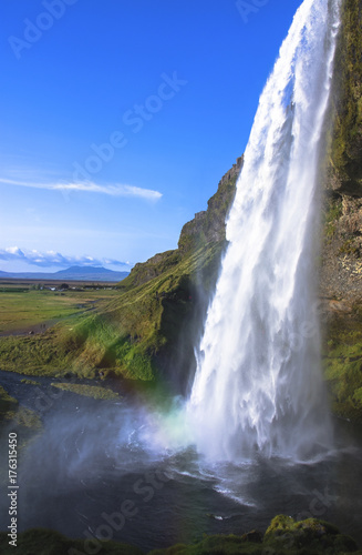 The most famoust Icelandic waterfall - Seljalandsfoss