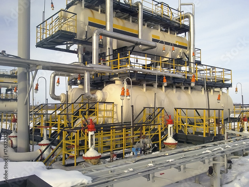 Separator. Equipment for oil separation. Modular oil treatment u