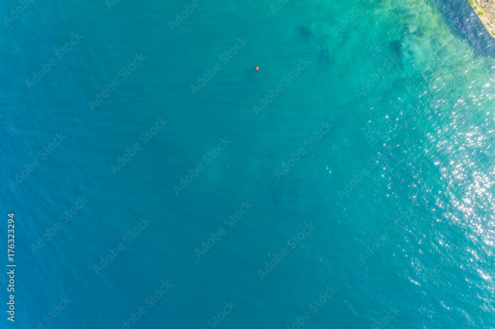 water surface aerial view water surface aerial view