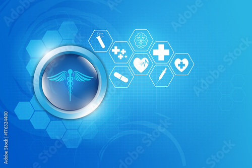 vector abstract background medical health care pharmacy concept template design