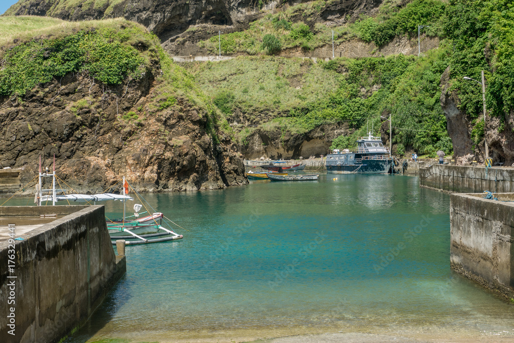 Fototapeta premium Mahatao Pier at Batan Island , Batanes