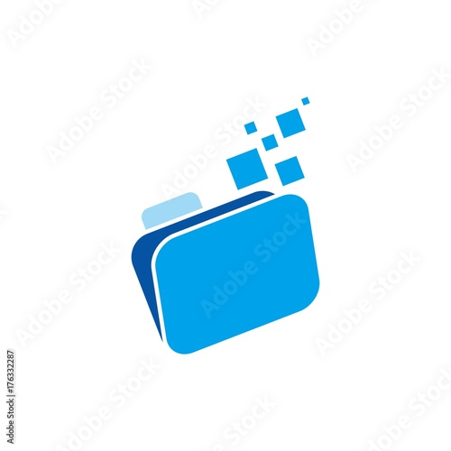 pixel folder logo