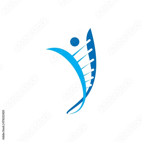 people ladder logo design