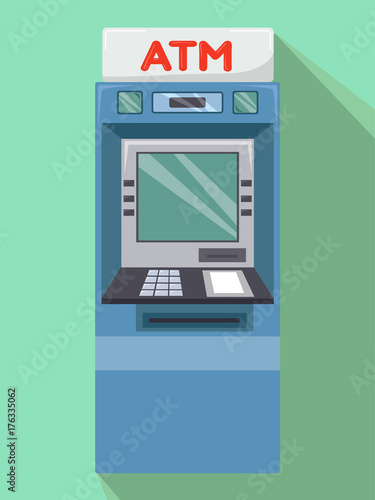ATM Machine Illustration