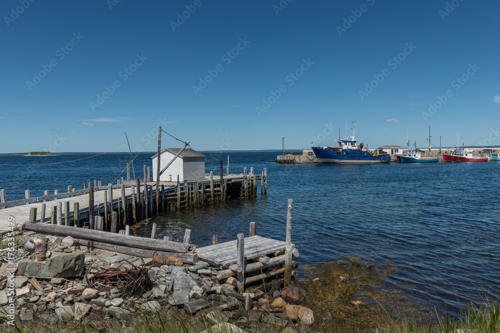 Tancook dock - Nova Scotia Canada